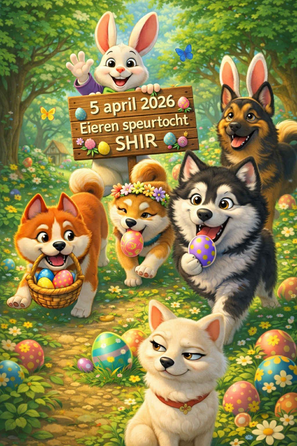 Eieren speurtocht SHIR